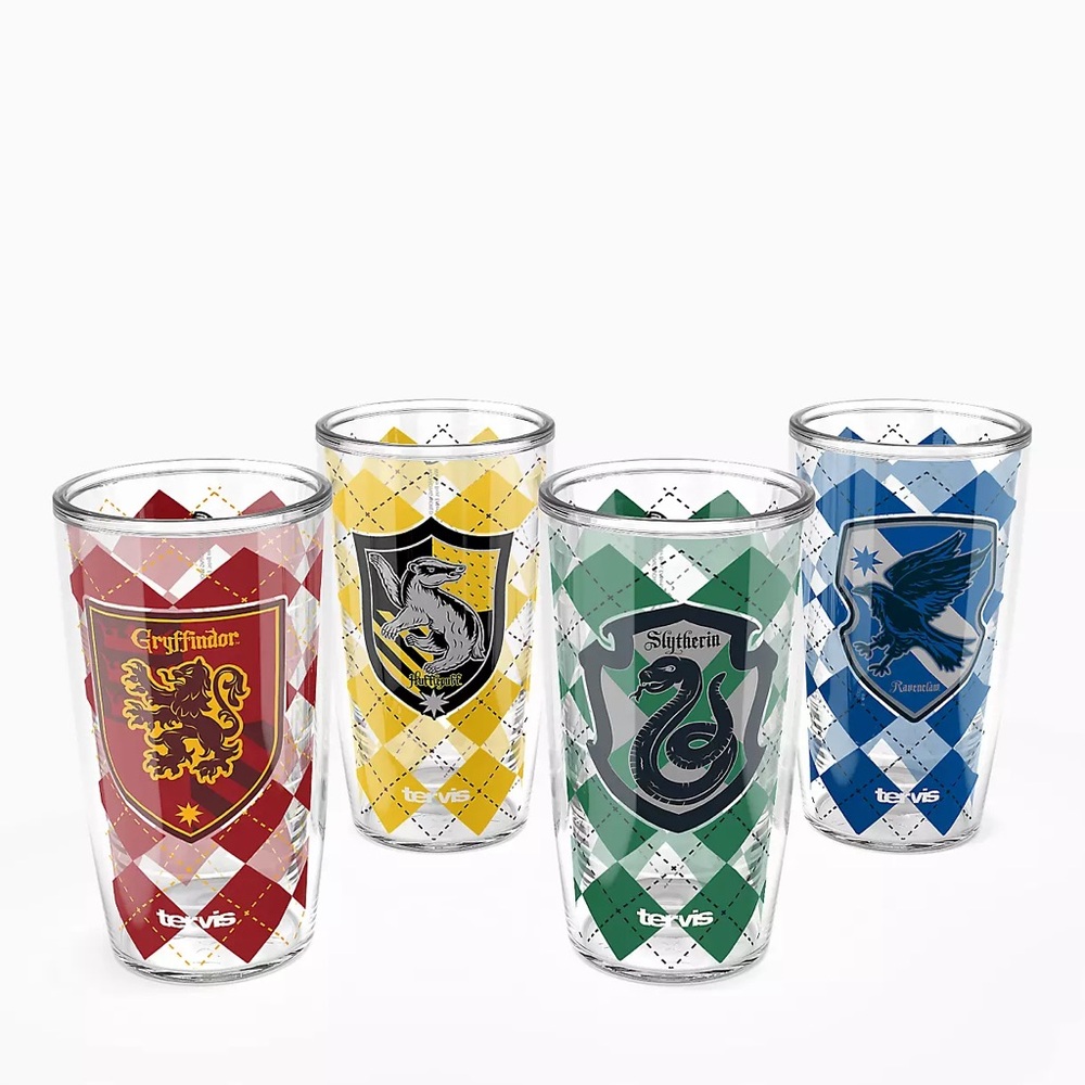 Set of 4 Harry Potter Tervis Tumblers (16 oz)